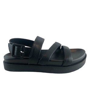 Vegan Sonoma Juanita Sandals Straps Black 7.5 ()CC 4183